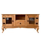 Rack Pequena Tv Até 50 Polegadas Madeira Maciça D200 Shop Jm