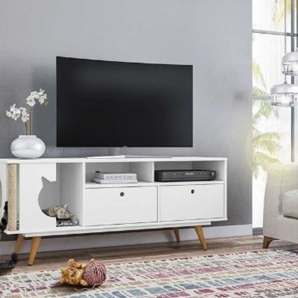 Rack Pet Angora Branco 136 Cm