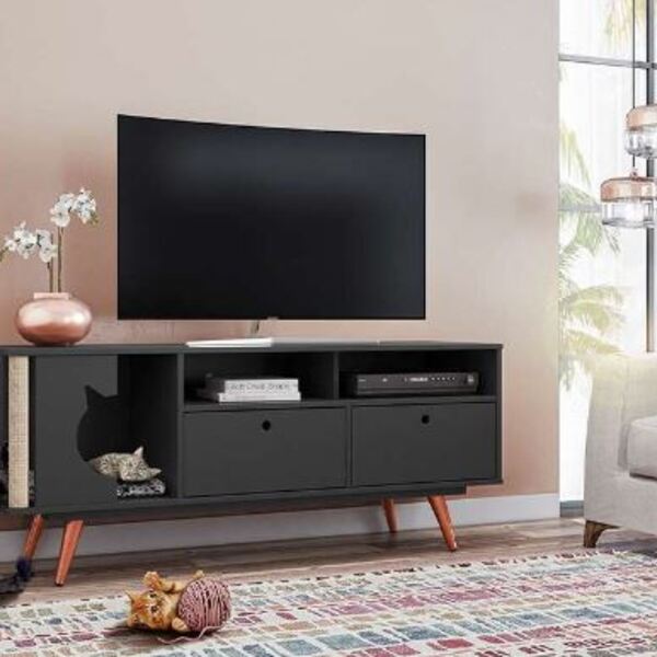 Rack Pet Angora Preto 136 Cm