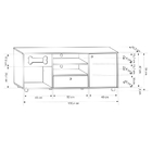 Rack Pet Roxy Mel E Preto 140 Cm