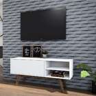 Rack Poncho Branco 125 Cm