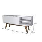 Rack Poncho Branco 125 Cm