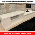 Rack Porto Univ Extensível 152 Cm A 240 Cm Laca Cinza Claro O