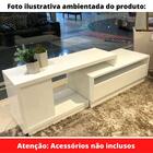 Rack Porto Univ Extensível 152 Cm A 240 Cm Laca Cinza Claro O