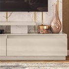 Rack Ragnarok Calacatta Off White Tv 75" Bnn Decor