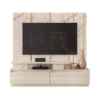Rack Ragnarok Calacatta Off White Tv 75" Bnn Decor