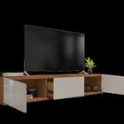 Rack Razah 1,80 4 Portas Cedro/off White