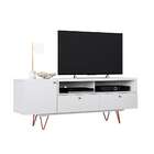 Rack Retrô Alasca Branco 162 Cm