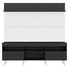 Rack Retrô Com Painel E Suporte Tv 65" Madri Multimóveis V3374