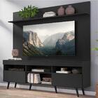 Rack Retrô Com Painel E Suporte Tv 65" Madri Multimóveis V3374