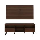 Rack Retrô Com Painel Para Tv Até 65" Multimóveis Flórida Fg3