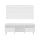 Rack Retrô Com Painel Para Tv Até 65" Multimóveis Flórida Fg3