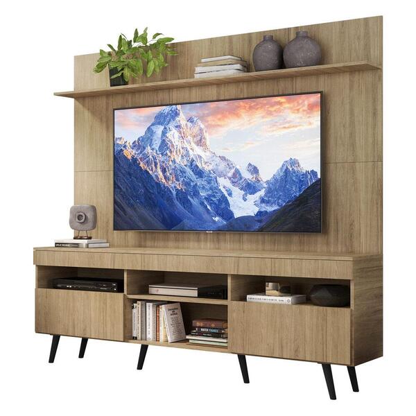 Rack Retrô Com Painel Tv 65" Madri Multimóveis V3371