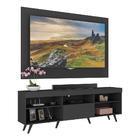 Rack Retrô Com Painel Tv Até 65 Polegadas Miami Multimóveis M