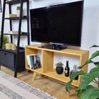 Rack Retro De Madeira Balneário - Mel