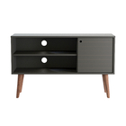 Rack Retrô De Sala Para Tv Até 42 Polegadas Sicília 1 Porta