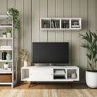 Rack Retrô Freiburg Branco 162 Cm