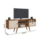 Rack Retrô Freijó Off White Kairo Germai