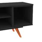 Rack Retrô Gonci Fosco Preto 162 Cm