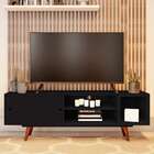 Rack Retrô Gonci Fosco Preto 162 Cm