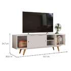 Rack Retrô Goslar Branco 162 Cm