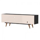 Rack Retrô Goslar Fosco Preto 162 Cm