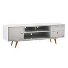 Rack Retrô Kassel Branco 160 Cm