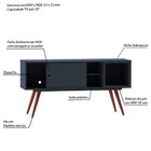 Rack Retrô Monschau Azul 140 Cm