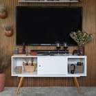 Rack Retrô Monschau Branco 140 Cm