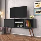 Rack Retrô Monschau Preto 140 Cm