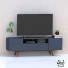 Rack Retrô Paris Azul 162 Cm