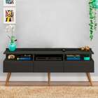 Rack Retrô Paris Grafite 150 Cm