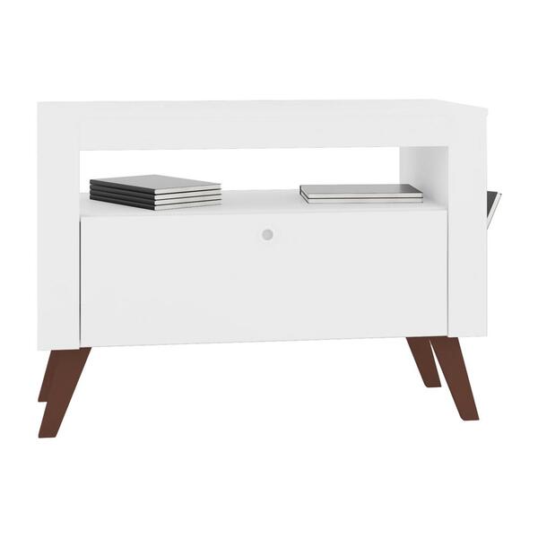 Rack Retrô Tv 36" Com 1 Gaveta Multimóveis Cr45198