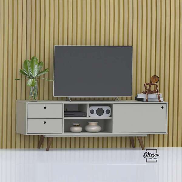 Rack Retrô Weimar Off White 162 Cm