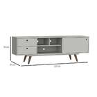 Rack Retrô Weimar Off White 162 Cm