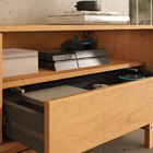 Rack Ripado 145 Cm Madeira Sala Pés Altos Tv 65 Portas Desliz