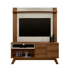 Rack Ripado Camboriú Com Painel Tulum Para Tv 55 Polegadas Li