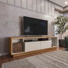 Rack Ripado Para Tv Até 75 Polegadas 2 Portas 181cm Cronos Ca