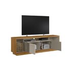 Rack Ripado Para Tv Até 75 Polegadas 2 Portas 181cm Cronos Ca