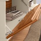 Rack Ripado Para Tvs 75 Polegadas Leila Cinamomo Off-white