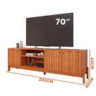 Rack Ripado Tv Até 70 Polegadas 3 Portas 100% Mdf Cinamomo Ho