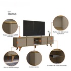 Rack Roma 2.17 Hannover/fendi - Casa D Móveis