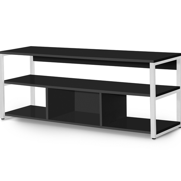 Rack Roma Linha Alta Estilo Industrial Preto / Branco