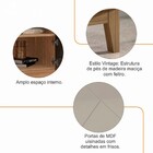 Rack Sala Adria Para Tv Até 60 Polegadas C/ Pés De Madeira