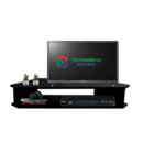 Rack Sala De Canto Para Tv Ate 32 Polegadas Em Mdf - Preto