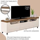 Rack Sala De Estar Tv 75 Pol 200 Cm Arly