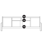 Rack Sala Lizz Para Tv Até 60 Polegadas Com 4 Portas