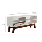 Rack Sala Para Tvs Até 55 Polegadas Lín 1 Porta