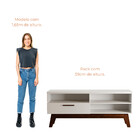 Rack Sala Para Tvs Até 55 Polegadas Lín 1 Porta