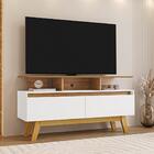 Rack Sala Rubi 1.2 Para Tv Até 50 2 Portas Pé Madeira Macica